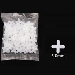 100-300pcs 1/1.5/2/3/4/5/6/8/10mm Plastic Cross Ceramic Tile Leveling System Clips Spacer Ceramic Floor Construction Tools