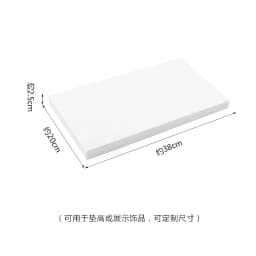 Luxurious Exhibitor Set Jewelry Display Stand White Leather Necklace Pendant Organizer Jewelry Window Counter Display Showcase