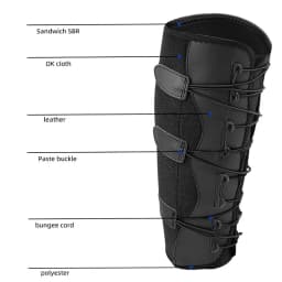 1/2PCS Calf Brace - Adjustable Shin Splint Support - Lower Leg Compression Wrap Increases Circulation-Calf Sleeve for Men Women