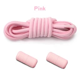 1Pair Round Elastic Laces No Tie Shoelaces Metal Capsule Buckle Shoelace Without Ties Sneakers Basketball Laces Shoe Accessories