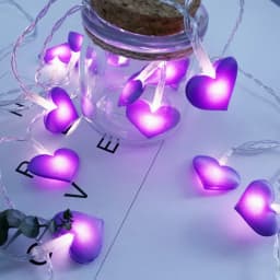 LED Heart Shape String Fairy Lights 3M Fairy Lights Christmas Decoration Garland For Valentines Day Living Room Decoration