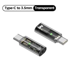 DAC USB Type C To 3.5MM Headphone Adapter USB C Male to 3.5 Jack Audio Converter for iPhone 15 Samsung Support Voice Call U Disk