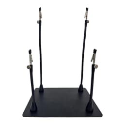 TOOKKSS Magnetic PCB Board Fixed Clip Flexible Arm Soldering Third Hand 4 Flexible Arms Glass Soldering Iron Holder Repair Tools