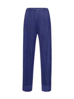 Miyake Pleated Simple Casual Ankle-Length Pants Spring Summer Autumn Pencil Pants Korean Fashion Women Basics Trousers In Stock
