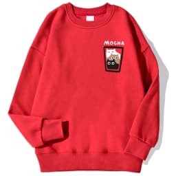 Three Cats In A Coffee Cup Men Hoodies Harajuku Crewneck Hoodie Fashion Oversize Hoody Autumn Comfortable Tracksuit