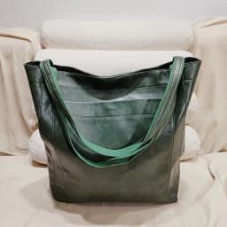 Women Bags Soft Handbag Purse Shoulder Bag with Pockets Retro Waxed Leather Large Capacity Fashion Tote Bag Commuter Bag Purse
