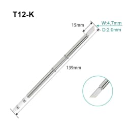 T12 Tip Series Soldering Iron For Hakko FX951 STC STM32 FX-950 FX-951 FM-203 Welding Station Universal Not FM65 T65 SH72 Tip