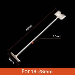50Pcs Replacement Tile Leveling Steel Needles 0.9mm 1.5mm for Kitchen Living Room Tile Leveler Installation Construction Tools