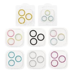Bling Glitter Diamond Clear Camera Lens Protector Case for IPhone 15 14 13 12 17 16 18 Pro Max Mini Plus 18Pro 18Promax Cover