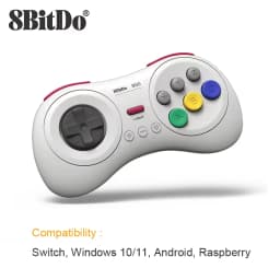 8BitDo M30 Bluetooth Game Controller,Game Accessories MD Style Gamepad for Nintendo Switch PC Windows MacOS Android Raspberry Pi