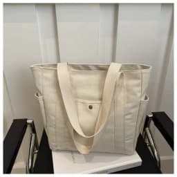 Large-capacity Canvas Tote Canvas Bag Goes to Work, Goes out, High-value Commuting Versatile Literary and Artistic Student Wear