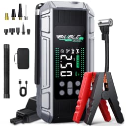 Car Jump Starter with Air Compressor 26800mAh Portable Booster Charger Powerful Car Battery Starting Device