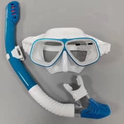 Diving Mask Plastic-Alloy Frame Scuba Equipment Snorkeling Goggles Tempered Glass