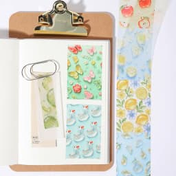 Journal GO 5cmx2m Crystal Cute Sticker Journaling Tape for Card Craft Decoration Scrapbook diy Masking Tape Stationery
