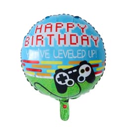 50pcs 18inch Round Foil Balloon Happy Birthday Inflatable Foil Helium Balloons Birthday Party Decoration Kids Toys Air Globos