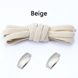 1Pair Elastic Laces Sneakers New Lock Flat Shoelaces Without ties Kids Adult No Tie Shoelace Rubber Bands Shoes Accessories