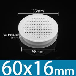 10/100Pcs Wardrobe Cabinet Air Vent Decorative Cover Durable Ventilator Grille Hole Ornaments Furniture Accessories