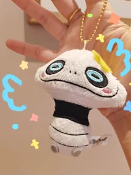 New Kawaii Cute Anime Yo-Kai Watch Mini Plush Keychain Small Pandent Kids Stuffed Toys For Children Gifts 11CM
