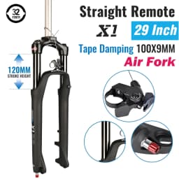 SR SUNTOUR X1 Bicycle Forks Air Suspension Fork 120mm Travel QR 100x9MM BOOST 110x15MM 27.5 29 Mountain Bike Air Fork