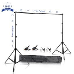 Photo Video Studio Backdrop Background Stand Photography Muslin Backgrounds Picture Canvas Frame Support System With Carry Bag