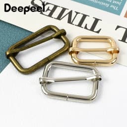 5Pcs 13-50mm Metal Tri-glide Slider Buckle Roller Pin Clasp for Handbag Strap  Belt Adjust Buckles DIY Hardware Bag Accessories