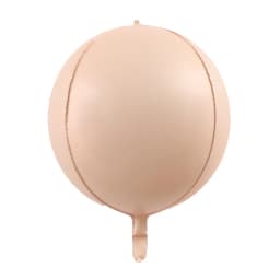 5/3/2Pcs 4D Round Foil Balloons 10/18/22inch Metallic Rose Gold Silver 4D Foil Balloons Helium Air Globos Birthday Wedding Decor