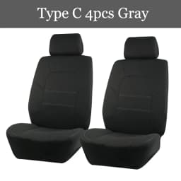 AUTOKING 4pcs/9pcs Universal Polyester Car Seat Cover Set Car Accessories Interior Fit For Most Car, Truck, SUV, or Van