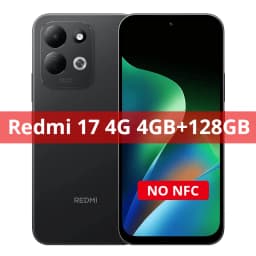 Xiaomi Redmi 17 Global Version 4G Smarphone 6.9''Display MediaTek Helio G91-Ultra 7500mAh 45W Turbo Charging 50MP AI Dual Camera