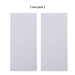 JIANWU 2 Pack/set Simple Bronzing Hot Silver PVC Goo Card Decor Sticker Creative DIY Handbook Scrapbook Collage Stationery