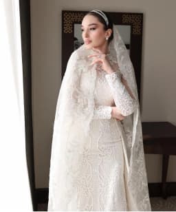 Customized Mermaid Wedding Dresses Long Sleeves High Neck Appliques Amanda Novias Official Beads Bridal Gowns Vestina De Novia