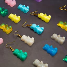 1Pc Cute Bear Sugar Silicone Mould Crystal Resin Epoxy Molds Jewelry Pendant Art DIY Craft Decorations Tools
