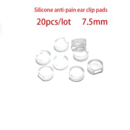 10 Pcs Stainless Steel Non Pierced Ear Clips on Earrings Making Supplies Earring Clips With Loop for Women DIY Jewelry Findings