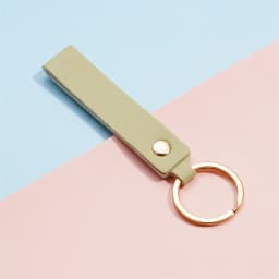 5pcs/lot PU Leather Keychain Business Gift Leather Key Chain Men Women Car Key Strap Waist Wallet Keyring For DIY Jewelry Making