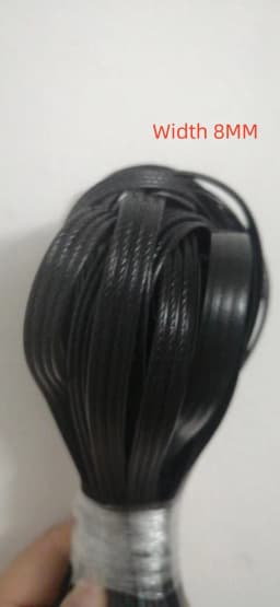 10 Meters PE Gradient Flat Synthetic Rattan Material Roll Handmade Weaving Rope Repair Furniture Bed Sofa Chair Table Basket