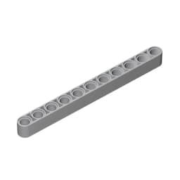Gobricks 32525 10Pcs Liftarm Bricks Thick 1x11 Technic Parts Assembles Particles Model MOC Toys Sets DIY Car Lifting Function