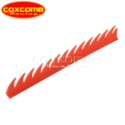 Black Rubber Helmet Mohawk Warhawk Saw Blade Helmet Decoration Sticker Hawk Talon / Even / Uneven / Fire Hawk Custom Punk Spike