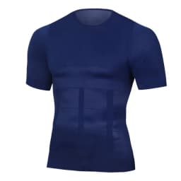 Tummy Control Girdle Men Slimming Body Shaper Compression Shirts Fitness Underwear Fat Burning Shapewear Abdominal Binder Corset