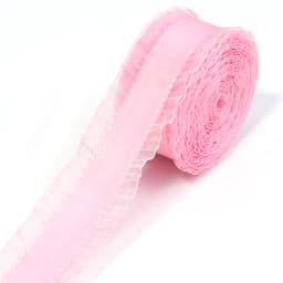 5Yards/Roll Pleated Stretch Lace Trims Ribbons Ruffled Elastic Band Baby Hairband Belt Shoes Decorative Tapes DIY Craft Supplies
