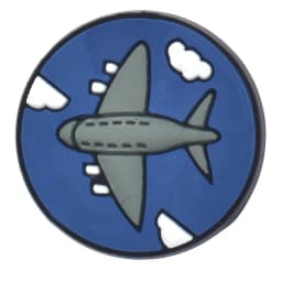 Plane Shoe Charms for Crocs Accessories PVC Shoe Accessories Aircraft Badge Women Sandals Buckle Kids Pins Men Decoration Jeans
