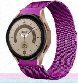No Gaps 20mm Strap For Samsung Galaxy Watch 7 5 pro/4 Classic 44mm 46 40mm 43mm 47mm Milanese Loop Bracelet Galaxy Watch 6 Band