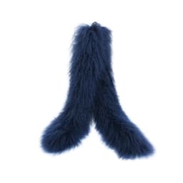 Luxurious 130cm Mongolian Lamb Fur Scarf Elegant Winter Accessory with Soft Touch