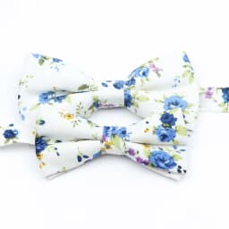 Cotton Floral Parent-Child Bowtie Set Bow Tie Necktie For Men Wedding Party Business Suits Gravata Pink Yellow Butterfly Cravats