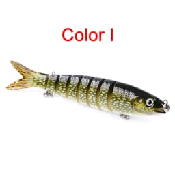 1PCS Multi Jointed Swimbait 13.5cm 19g Sinking Wobbler Fishing Lure Artificial Hard Bait Crankbait Bass Pike Fishing Tackle