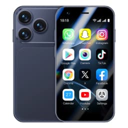 ONEMYTH A17 Mini Android 8.1 SmartPhone 3.0'' 2GB RAM 16GB ROM Dual SIM Standby Play Store 3G Small Mobile Phone
