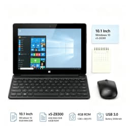10.1 INCH DS102 Windows 10 Tablet PC T10 8GRAM 128GB ROM 1280*800 IPS Dual Cameras 6000mAH Battery WIFI Touch Screen