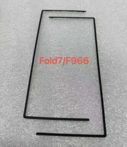 For Samsung Z Flip 3 4 5 6 F711 F721 F731 F741 / Z Fold 3 4 5 6 Front Housing LCD Frame Housing Bezel Plate Plastic Replacement