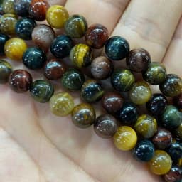 Natural Stone Amethyst Green Jade Agate Rose Quartz Apatite Turquoise Round Bead for Jewelry Make Diy Women Bracelet Accessories