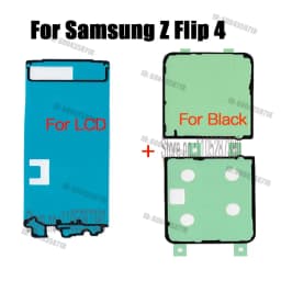 For Samsung Galaxy Z Flip 4 5 6 2 3 Full Sets Sticker Front Inner Screen LCD +Back Cover Waterproof Adhesive Glue Tape