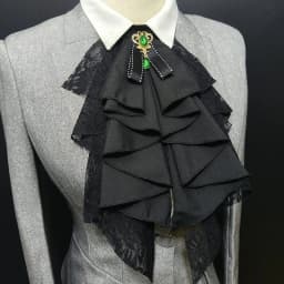 Multi Layered Lace Ruffled Fake Collar Detachable Decorative Collar Shirt Dress Party Neck Accessories