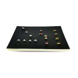 Hundred Positon Ring Display Mat Ring Storage Props Jewelry Tray Inner Liner Jewelry Box Insert Pad DIY Sponge Mat 33.5*22.5*1cm